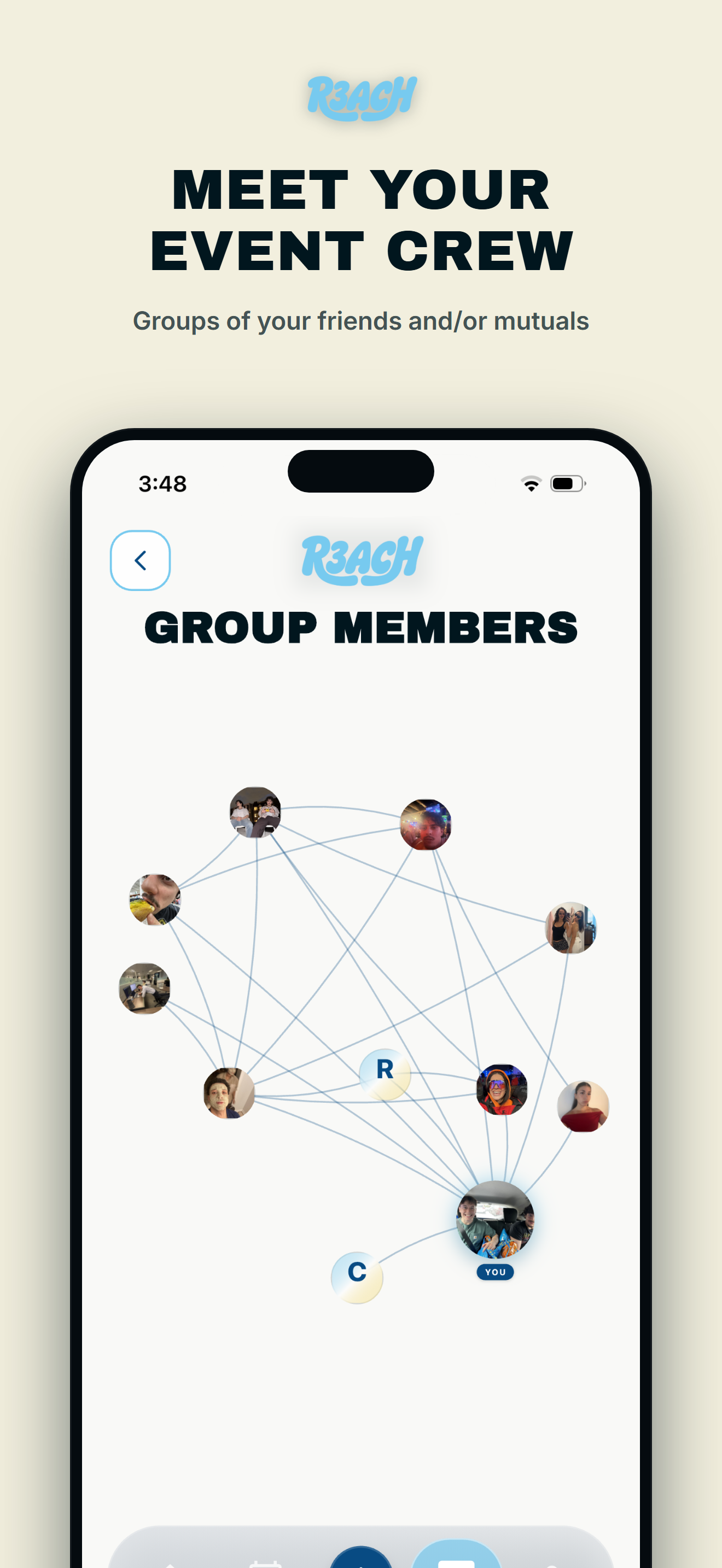 R3ACH: Make Plans With Friends