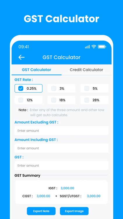 GST Calculator - Loan EMI Tool