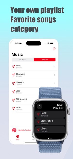 WristPlayer Offline Music on the App Store