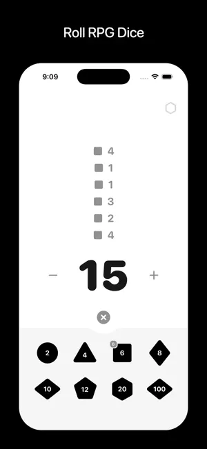 Dungeon Dice - RPG Dice Roller screenshot 1