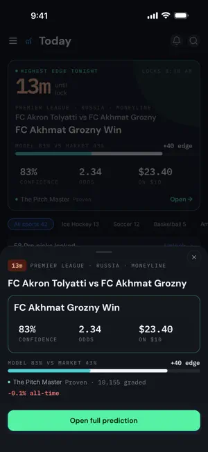 SignalOdds – AI Sports Picks screenshot 2