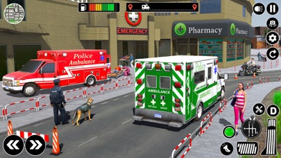 911 Ambulance-Rescue Simulator Screenshot