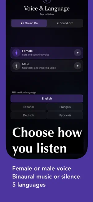 Affiora: daily affirmations screenshot 4