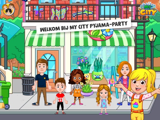 My City: Pajama Party Night iPad app afbeelding 1