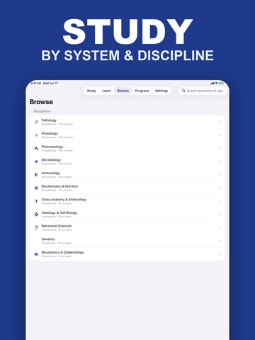 USMLE Step 1 Prep: Q-Bank iPad screenshot