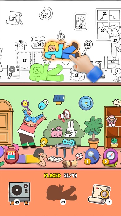 Sticker Book: Coloring Puzzle Screenshot