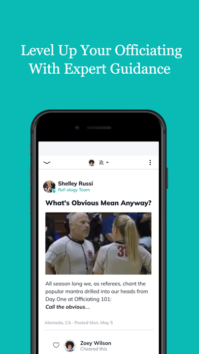 ref-ology iPhone screenshot 1 - Social Networking app