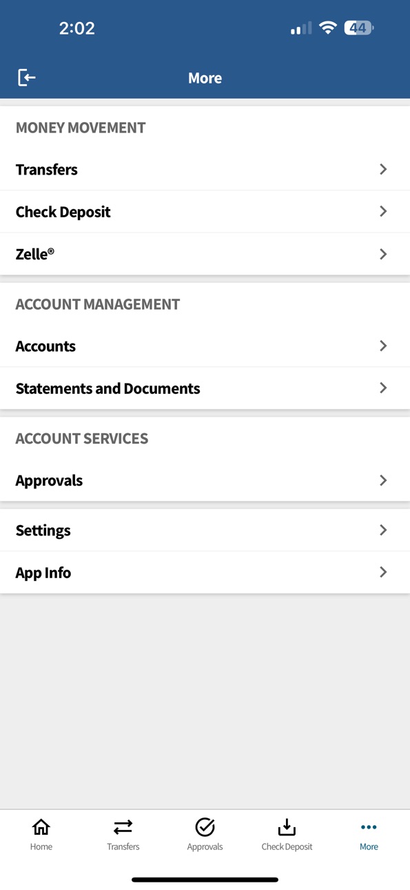iPhone screenshot