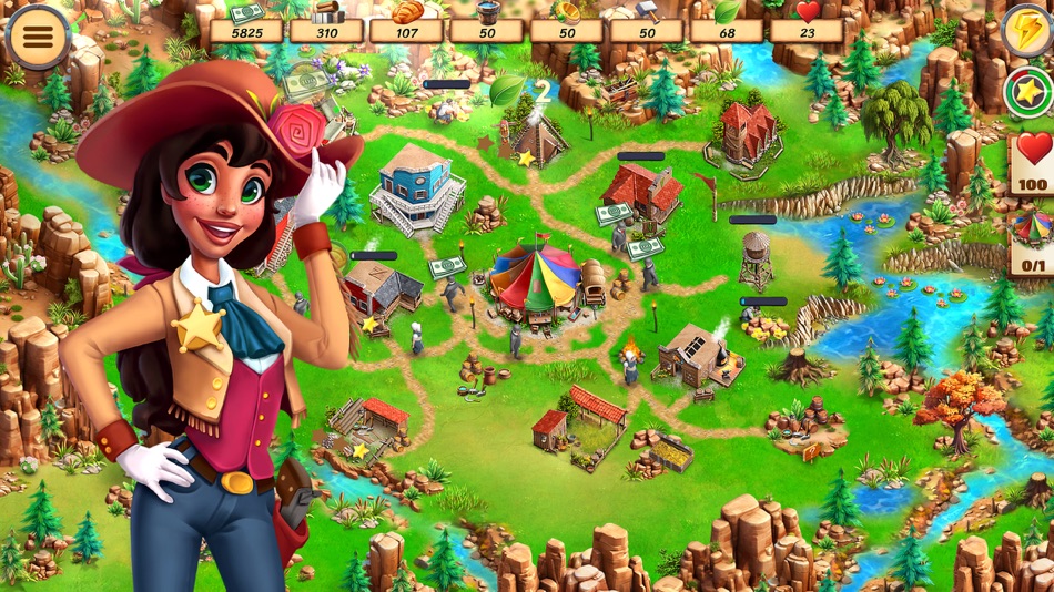 #2. Country Tales 2: New Frontiers (iOS) By: Fortune Cookie d.o.o.