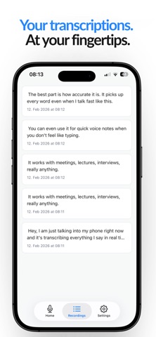 Voice Notes to Text - SotiTalk Screenshot 4 of 6