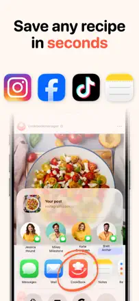 CookBook : capture d’écran 2 sur 10