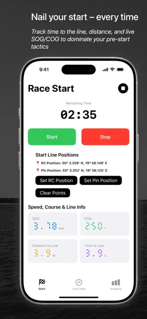 Sailing Race Assistant screenshot 2