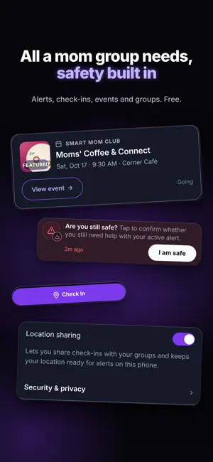 SafeMom screenshot 2