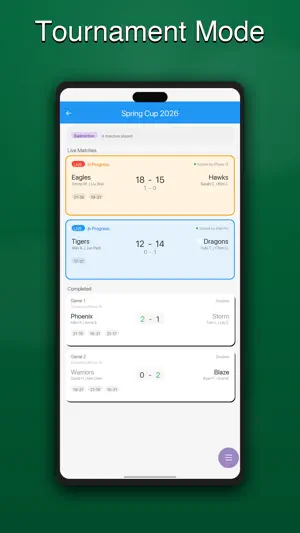 Badminton Score & Scoreboard screenshot 3