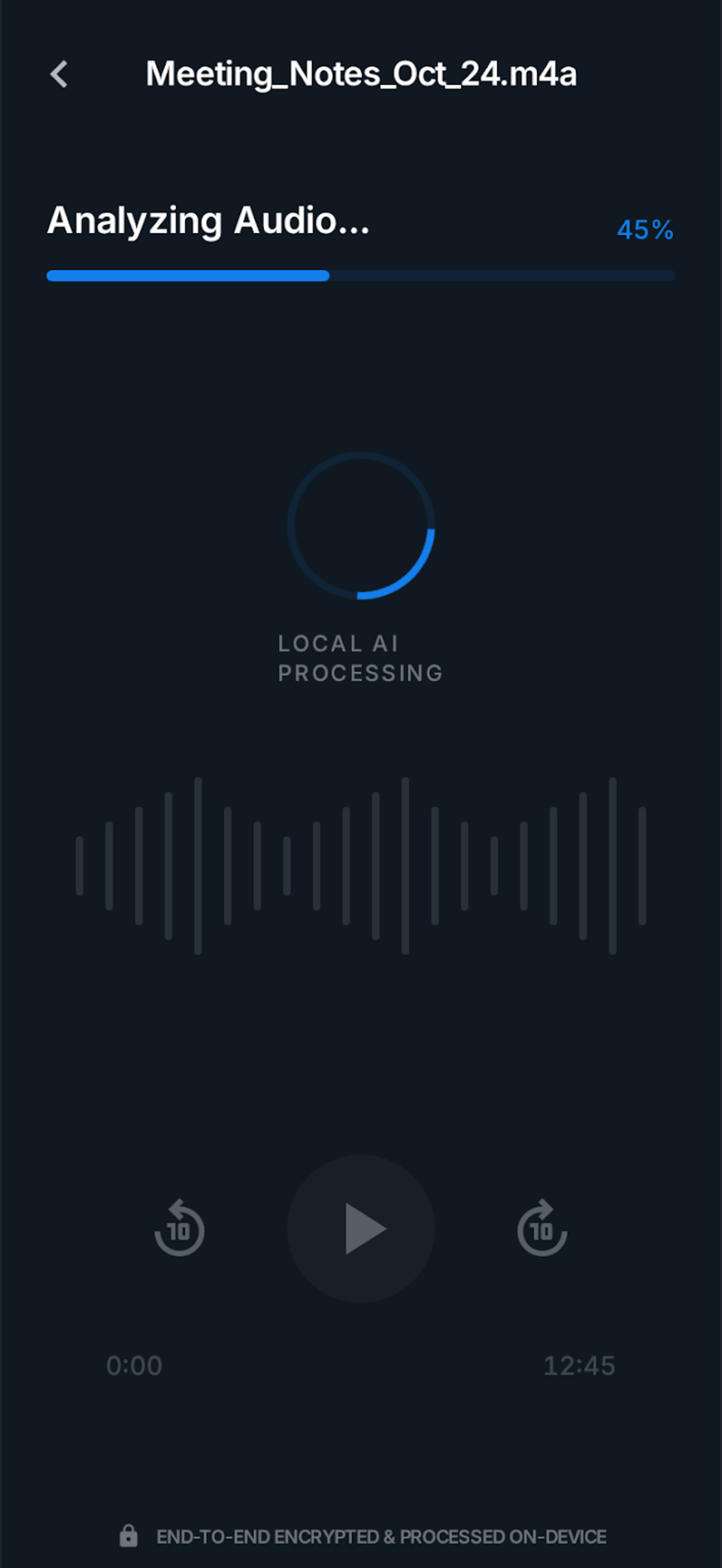 Voice Rec - Audio memos app screenshot 3