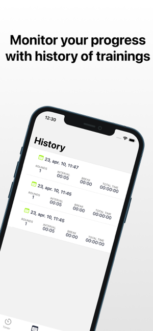 ‎Crossfit Timer & Gym Training Screenshot
