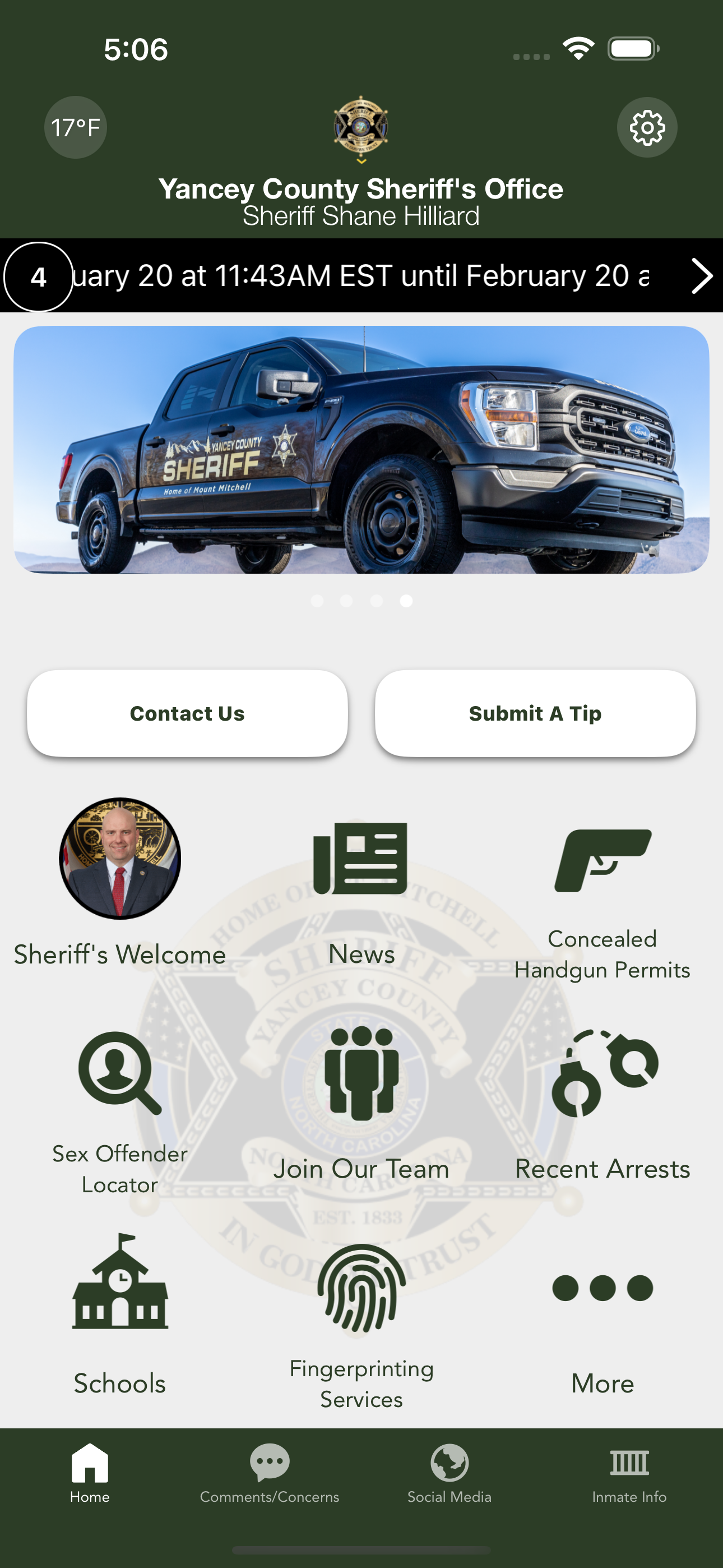 Yancey County Sheriff’s Office
