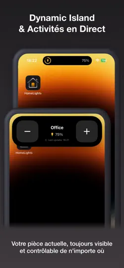 Capture d'écran de HomeLights Pour HomeKit sur iPhone 3