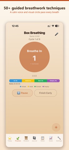 MindLift: Wisdom & Breathwork Screenshot 2 of 10