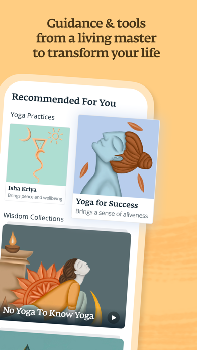 Screenshot #2 pour Sadhguru- Yoga & Meditation