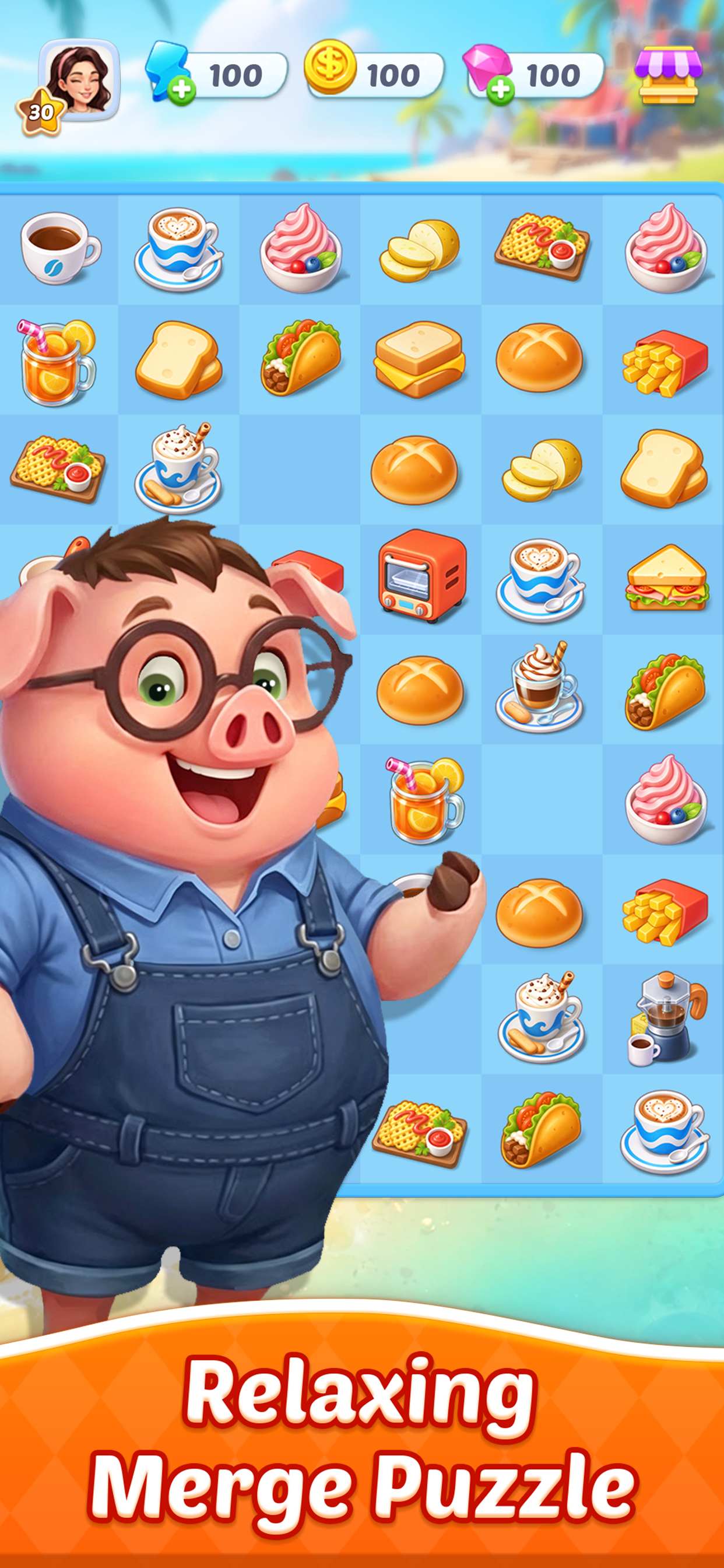 Magic Beach : Merge Story screenshot 5