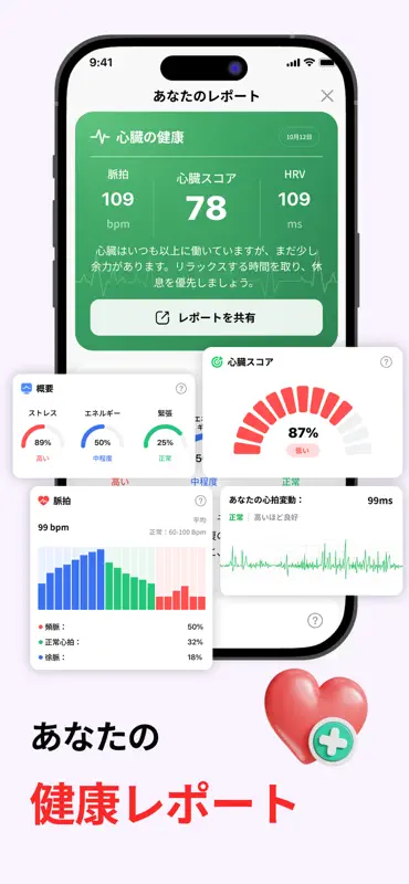 Heart Scan：心臓の健康AI screenshot 2 of 6