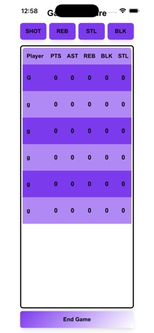 JusTrack Basketball screenshot