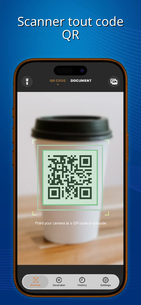 Screenshot #1 pour QR Scanner Super
