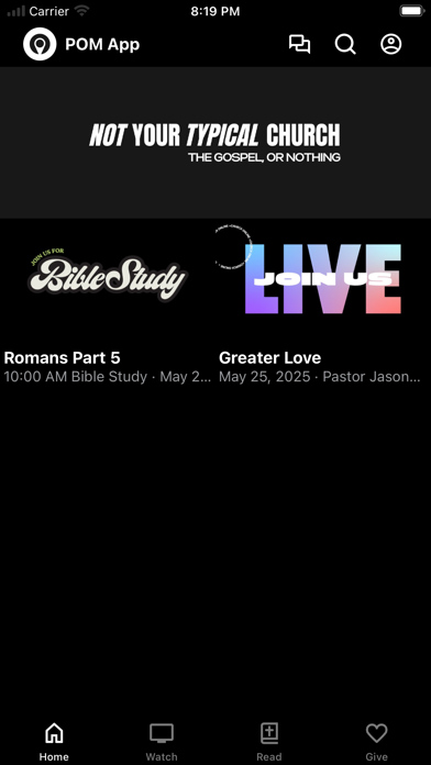 Point of Mercy iPhone screenshot 1 - Education app