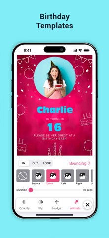 PartyZa - Invitation Maker Screenshot 1 of 5