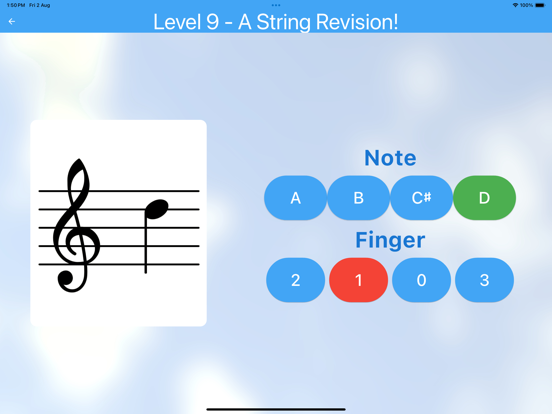 Screenshot #5 pour String Note Tutor