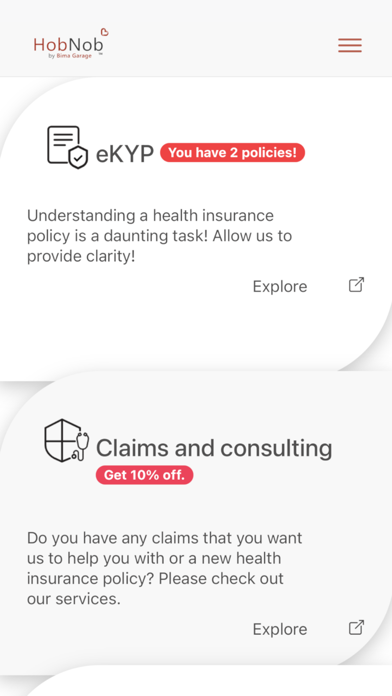 Screenshot #3 pour HobNob - Insurance Claims