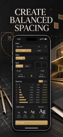 Golden Ratio Calc & Grid Screenshot 4 of 10