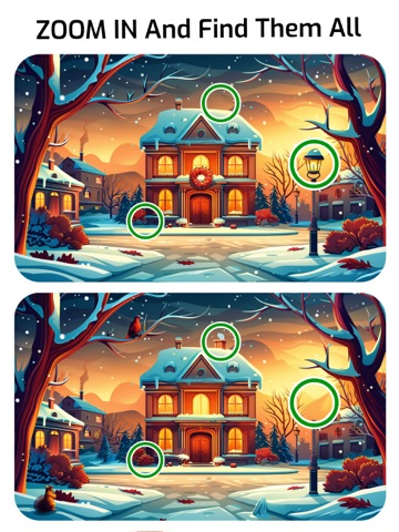 Christmas Differences. iPad screenshot