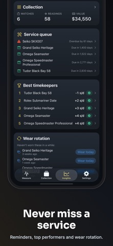 Ratewell: Watch Timegrapher Screenshot 5 of 6