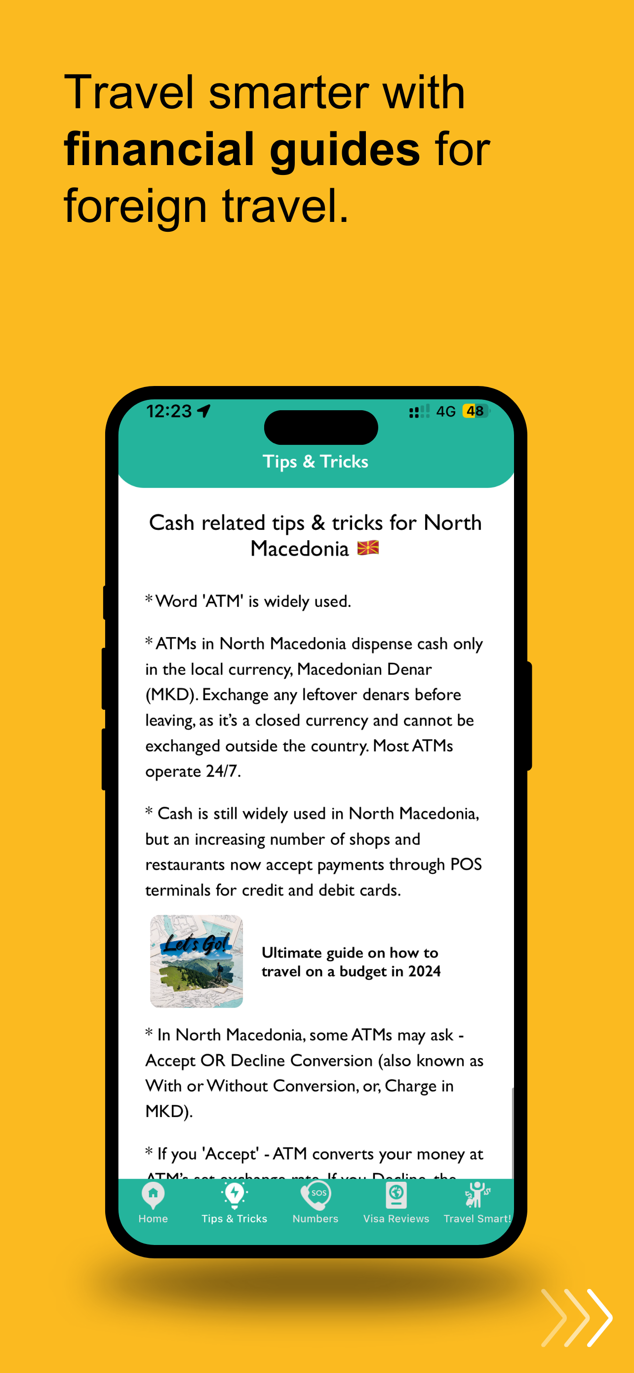 ATM Fee Saver: Travel Smarter