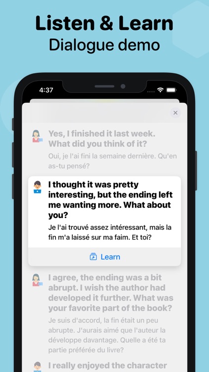 Up Level - AI Language Tutor screenshot-6