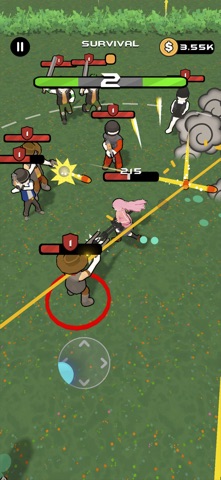 Squad Waifus: Anime Shooter iPhone screenshot