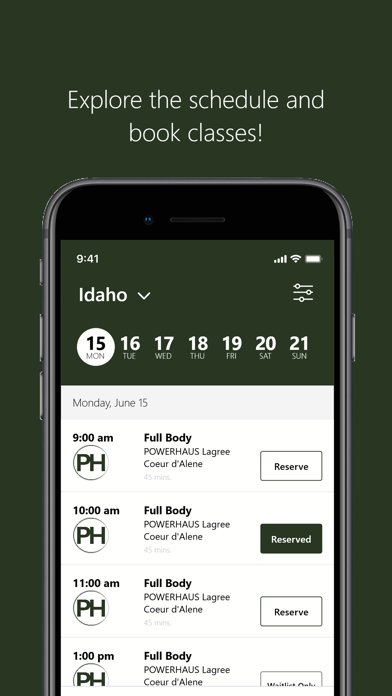 POWERHAUS Lagree iPhone screenshot 3 - Health & Fitness app