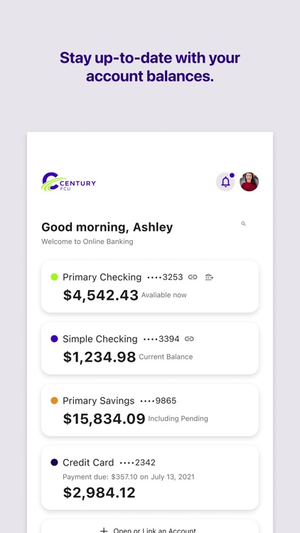 Century Federal Online Banking