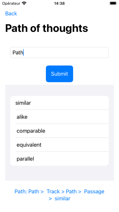 POT : Path Of Thoughts Screenshot