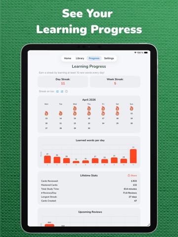 Learn German - Vocabu iPad screenshot