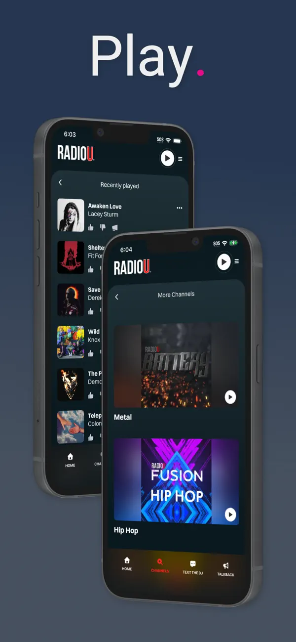 Screenshot #2 pour RadioU - Where Music Is Going