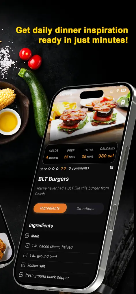Delish - Easy Dinner Recipes - Food & Drink App | MWM