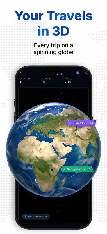 Travori - Travel Map Tracker screenshot 9 of 9