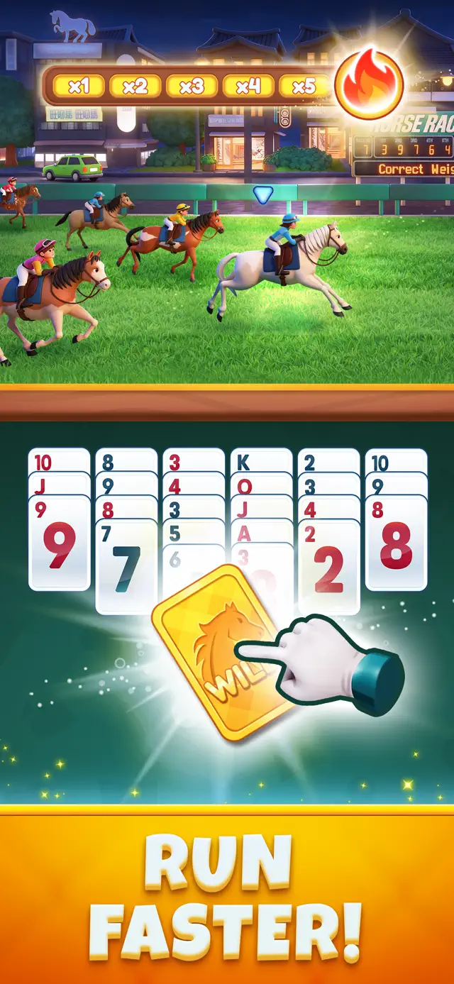 Horse Racing Solitaire screenshot 4