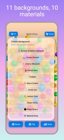 Popit Saga 3D - Buble rush iPhone screenshot