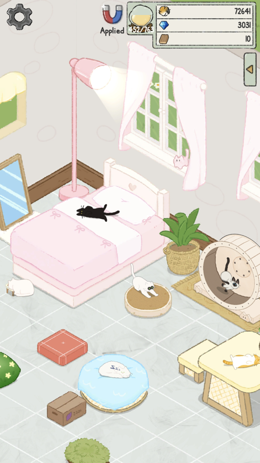#1. Cat Cottage : healing Idle (iOS) Bởi: jiyoung seo