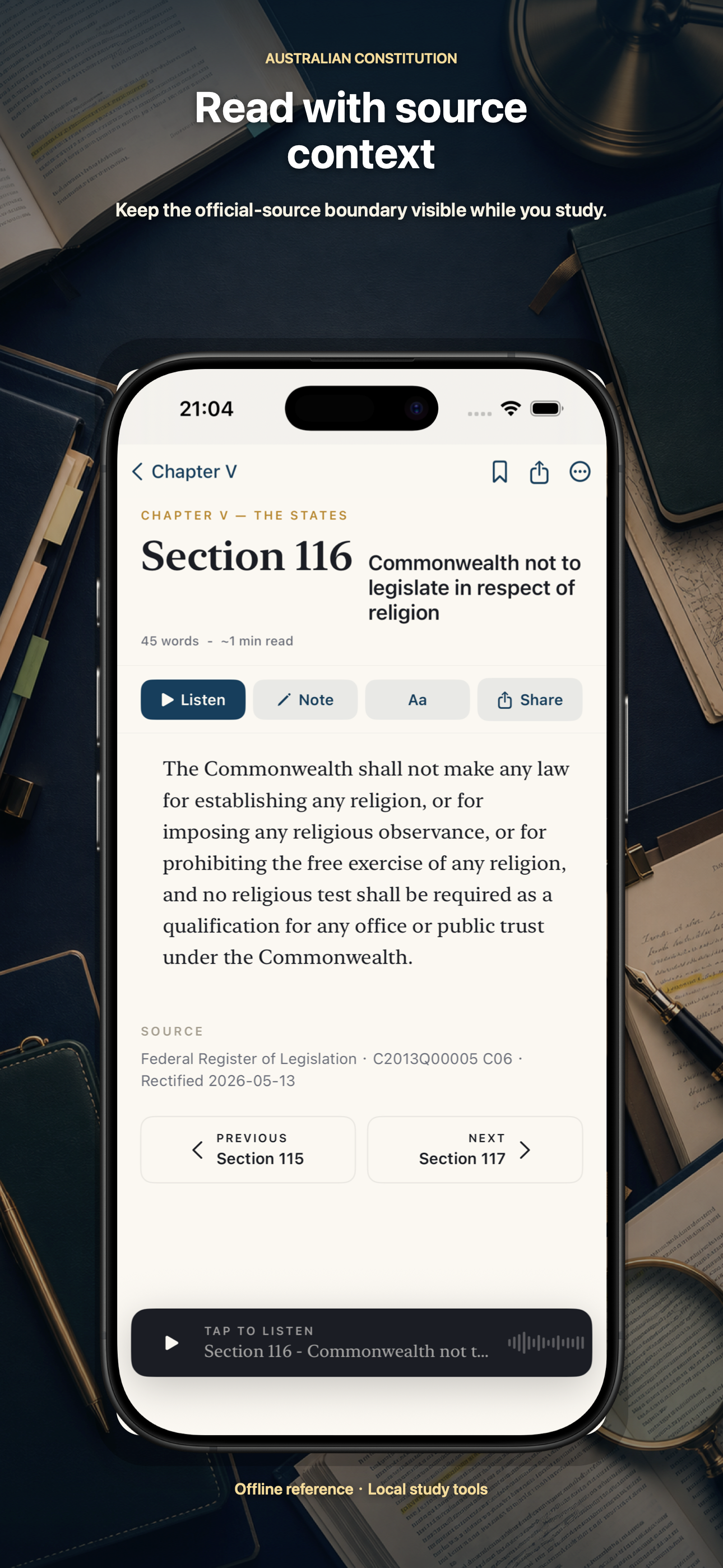 Australian Constitution screenshot 4