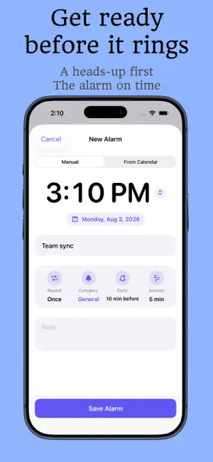 Must-Ring: Calendar Alarm screenshot 3